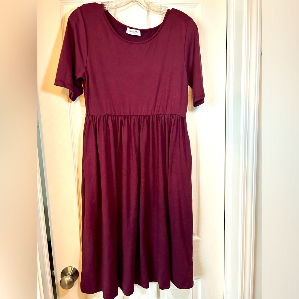 You & Me Empire Waist Dress size L